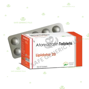 Lipidator 20mg Tablet | Atorvastatin 20mg - 200 Tablets