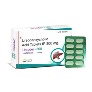 Ursodec 300 | Ursodeoxycholic Acid 300mg - 400 Tablets