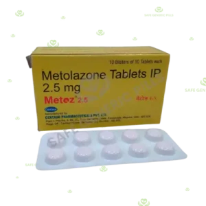 Metoz 2.5 Tablet | Metolazone 2.5mg - 50 Tablets