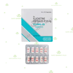 Flunil 20 Capsule | Fluoxetine 20mg - 100 Capsules