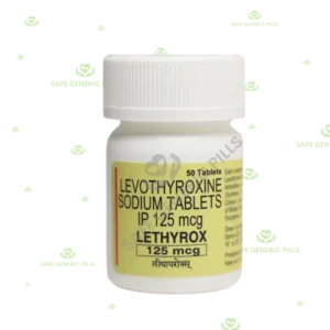Lethyrox 125 Tablet | Thyroxine 125mcg - 8 Bottle