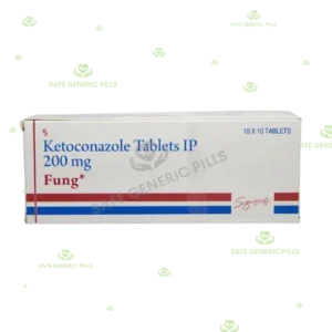 Fung 200mg Tablet | Ketoconazole 200mg - 50 Tablets