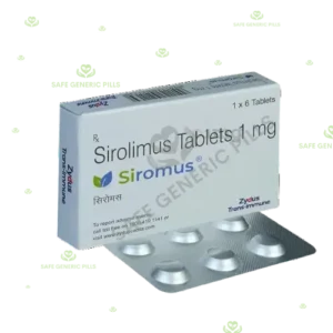 Siromus 1mg Tablet | Sirolimus 1mg - 240 Tablets