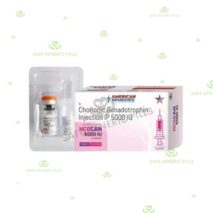 Lupi-HCG 10000 Injection | Human chorionic gondotropin - 24 Injection