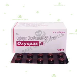 Oxyspas 5 Tablet | Oxybutynin 5mg - 100 Tablets