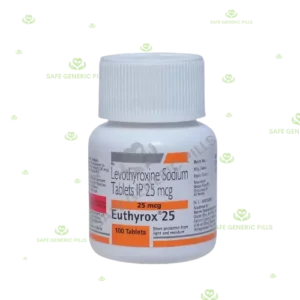 Euthyrox 25 Tablet | Thyroxine 25mcg - 200 Tablets
