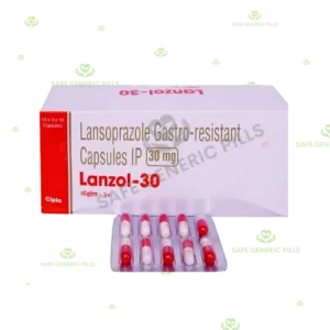 Lanzol 30 Capsule | Lansoprazole 30mg - 100 Capsules