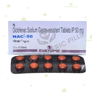 NAC 50 Tablet | Diclofenac 50mg
