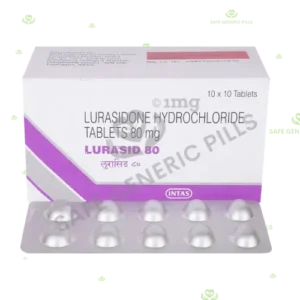 Lurasid 80mg Tablet | Lurasidone 80mg - 200 Tablets