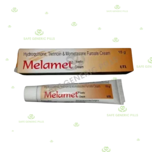 Melamet Cream | Hydroquinone + Mometasone + Tretinoin - 3 Tube