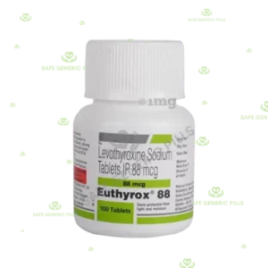 Euthyrox 88 Tablets | Thyroxine 88mcg - 100 Tablets