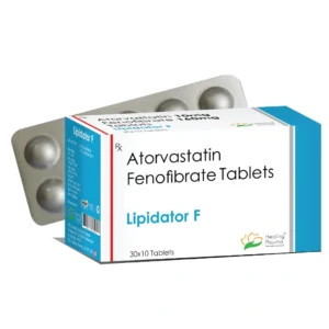 Lipidator F | Atorvastatin 10 mg + Fenofibrate 160 mg - 400 Tablets