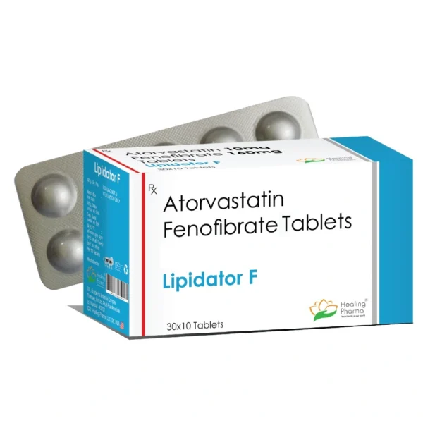 Lipidator F | Atorvastatin 10 mg + Fenofibrate 160 mg