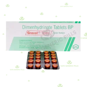 Gravol Tablet | Dimenhydrinate 50mg - 400 Tablets