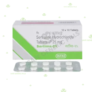 Sertima 25mg Tablet | Sertraline 25mg - 400 Tablets