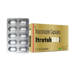 Itrotab Gold 200 | Itraconazole 200 mg Capsules - 100 Capsules