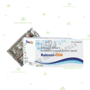 Rabiace D 30mg/20mg Capsule SR | Domperidone 30mg + Rabeprazole 20mg - 200 Capsules