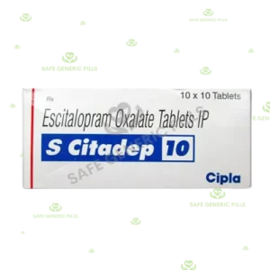 S Citadep 10 Tablet | Escitalopram Oxalate 10mg - 200 Tablets