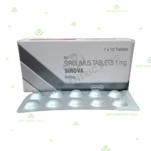 Sirova 1mg Tablet | Sirolimus 1mg - 100 Tablets