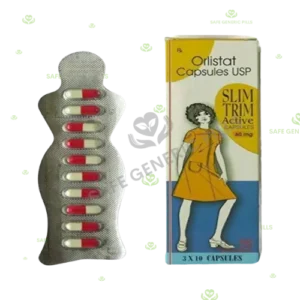 Slim Trim Active 60mg Capsule | Orlistat 60mg - 50 Capsules