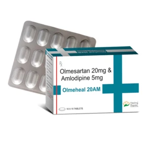 Olmeheal AM 20 | Olmesartan 20mg+ Amlodipine 5mg - 30 Tablets
