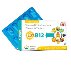 D3B12 + | METHYLCOBALAMIN IP 1500 MCG + PYRIDOXINE HCL 20MG + FOLIC ACID 5MG + VITAMIN D3 1000IU - 50 Tablets