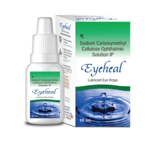 Eyeheal Drops | Sodium Carboxymethyl Cellulose + Stabilised Oxychloro Complex ( Refresh Tears Type) ?10 ml - 4 Bottle
