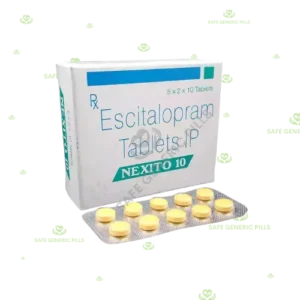 Nexito 10 Tablet | Escitalopram Oxalate 10mg - 100 Tablets