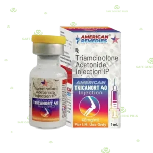 Tricort 40 Injection | Triamcinolone 40mg - 6 Vial