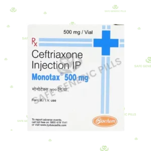Monotax 500mg | Ceftriaxone 500mg