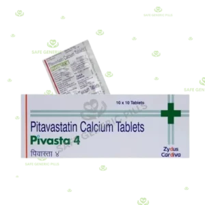 Pivasta 4 Tablet | Pitavastatin 4mg - 50 Tablets