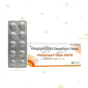 Vildasmart Dapa 100/10 | Dapagliflozin + Vildagliptin - 50 Tablets