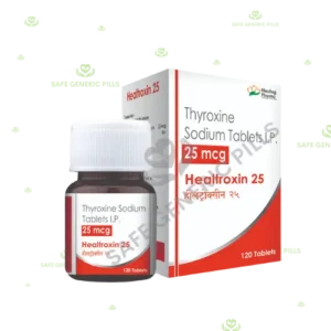 Healtroxin 125mcg Tablet | Thyroxine 125mcg - 480 Tablets