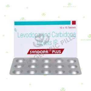 Syndopa Plus Tablet 
| Levodopa 100mg + Carbidopa 25mg - 120 Tablets