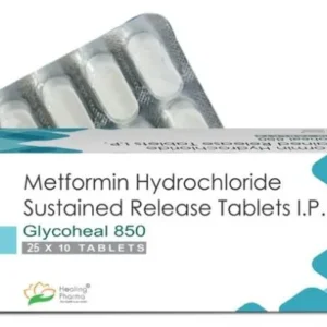 Glycoheal 850 | Metformin 850mg - 400 Tablets