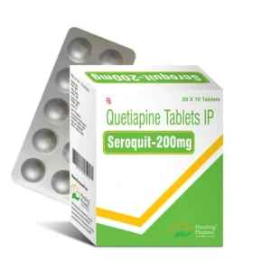 Seroquit 200 | Quetiapine 200mg - 100 Tablets