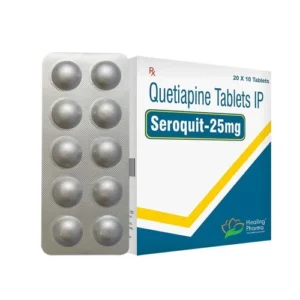 Seroquit 25 | Quetiapine 25mg - 100 Tablets