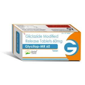 Glycitop MR 60 | Gliclazide Modified Release 60mg - 100 Tablets