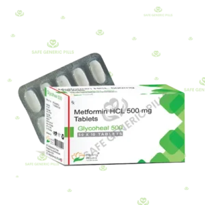 Glycoheal 500mg Tablet | Metformin 500mg - 50 Tablets