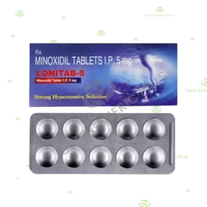 Lonitab 5 Tablet | Minoxidil 5mg - 400 Tablets