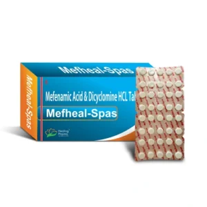 Mefheal Spas | Mefenamic Acid 250mg + Dicyclomine 10mg - 100 Tablets