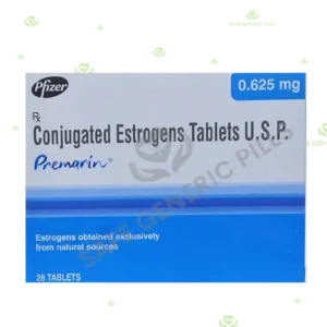 Premarin Tablet | Conjugated Estrogens 0.625mg - 28 Tablets