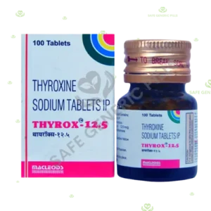 Thyrox 12.5 Tablet | Thyroxine 12.5mcg - 100 Tablets