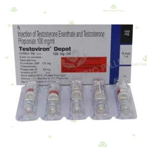 Testoviron Depot 100 Injection | Testosterone 100mg - 8 Ampoule