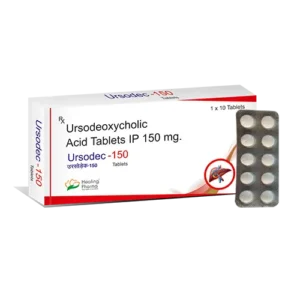 Ursodec 150 | Ursodeoxycholic Acid 150mg - 50 Tablets