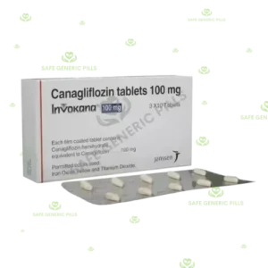 Invokana 100mg Tablet | Canagliflozin 100mg - 50 Tablets