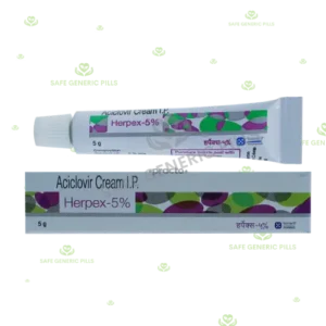 Herpex 5% Cream | Acyclovir 5% w/w - 6 Tube