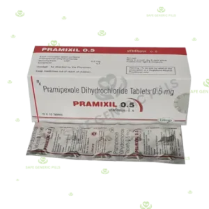 Pramixil 0.5mg Tablet | Pramipexole 0.5mg - 50 Tablets