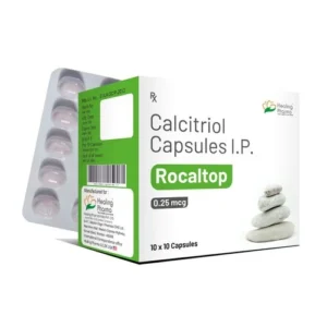Rocaltop 0.25mcg Caps | Calcitrol 0.25mcg Soft Gel Caps - 50 Capsules