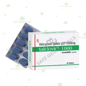 Valclovir 1000mg Tablet | Valacyclovir 1000mg - 50 Tablets